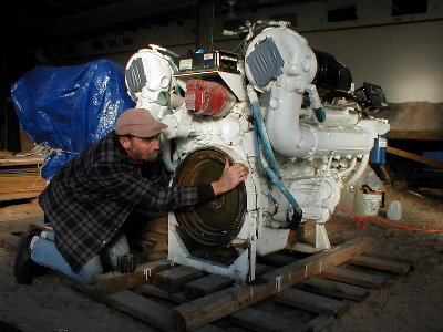 Engine Expert At Work